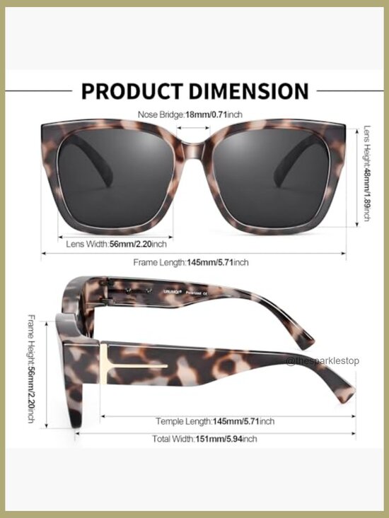 Polarized Over-the-Glasses Sunglasses, UV400 Protection, TR90 Frame main image 4